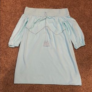 XHILARATION Boho Off Shoulder Dress 👗